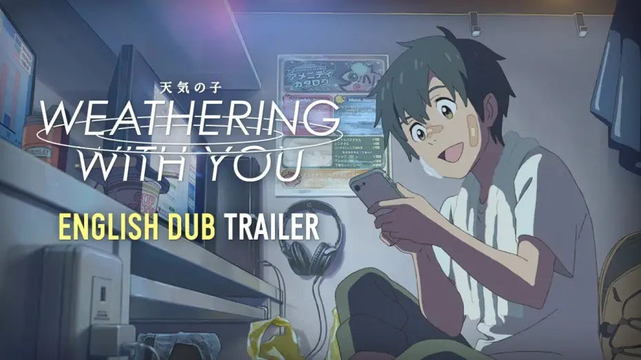 Wideo do filmu Tenki no Ko — Weathering With You [Official English Dub Trailer, GKIDS] - Out NOW on Blu-ray, DVD & Digital!