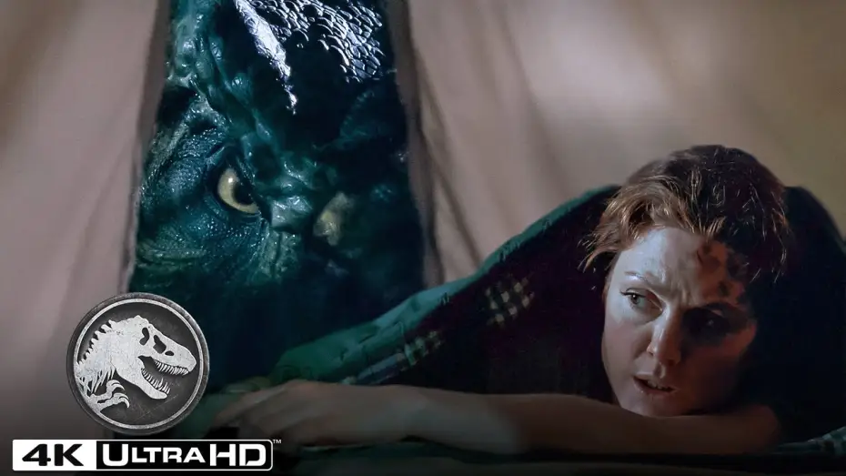 Wideo do filmu Park Jurajski: Zaginiony Świat — The T. rex Attacks The Camp