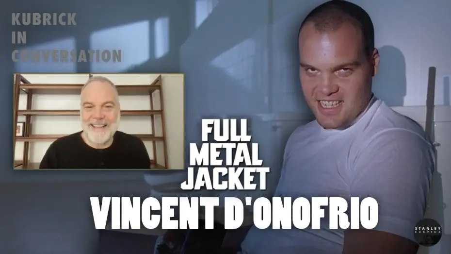 Wideo do filmu Pełny magazynek — Kubrick in Conversation - Vincent D'Onofrio on Full Metal Jacket