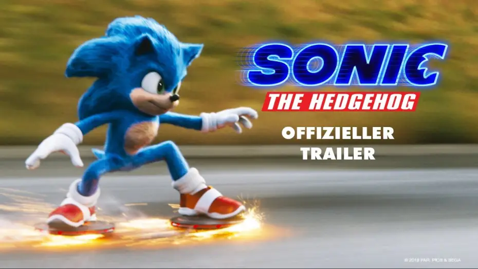 Wideo do filmu Sonic. Szybki jak błyskawica — SONIC THE HEDGEHOG | OFFIZIELLER TRAILER | Paramount Pictures Germany