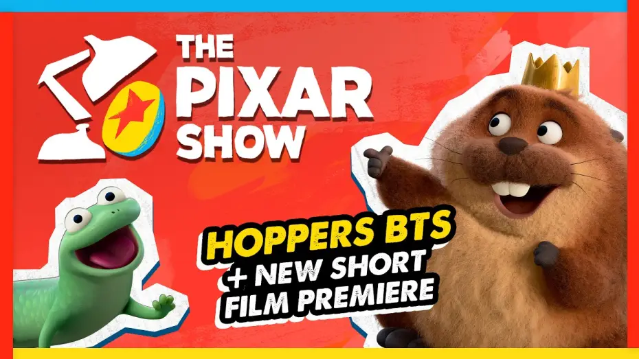 Wideo do filmu Hopnięci — The Pixar Show: HOPPERS | Exclusive Short Film + "Hoppers" was almost about WHAT?!