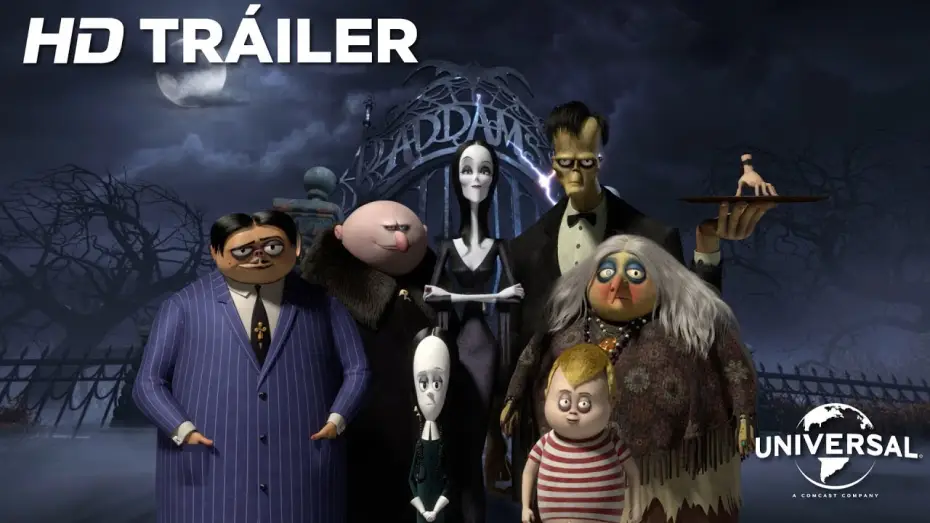 Wideo do filmu Rodzina Addamsów — LA FAMILIA ADDAMS - Tráiler 1 (Universal Pictures) - HD