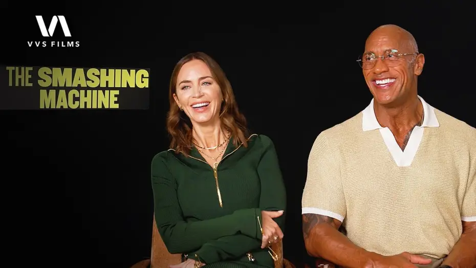Wideo do filmu Smashing Machine — Dwayne Johnson and Emily Blunt talk The Smashing Machine