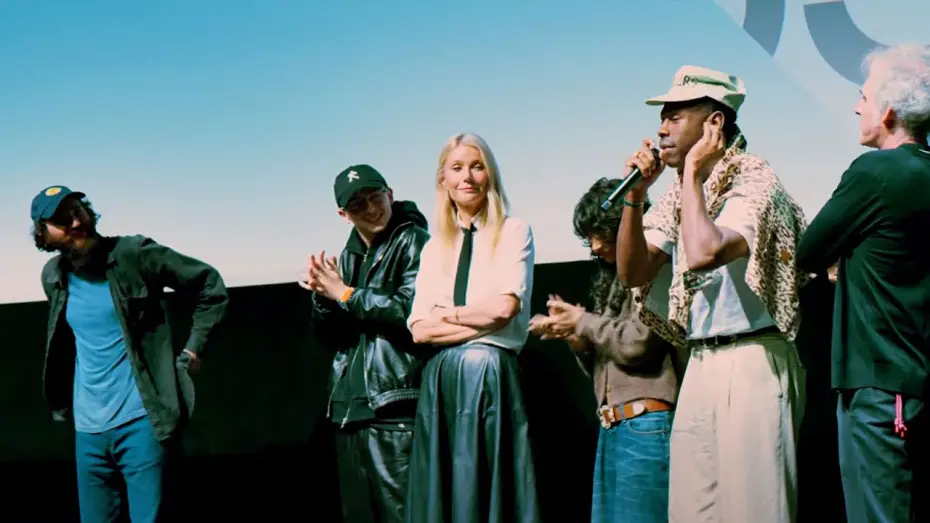 Wideo do filmu Wielki Marty — Marty Supreme World Premieres at NYFF with Josh Safdie, Timothée Chalamet, Gwyneth Paltrow & More
