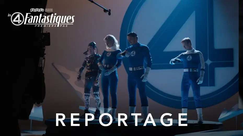 Wideo do filmu Fantastyczna 4. Pierwsze kroki — Les 4 Fantastiques : Premiers pas - Reportage : Les décors du film | Marvel