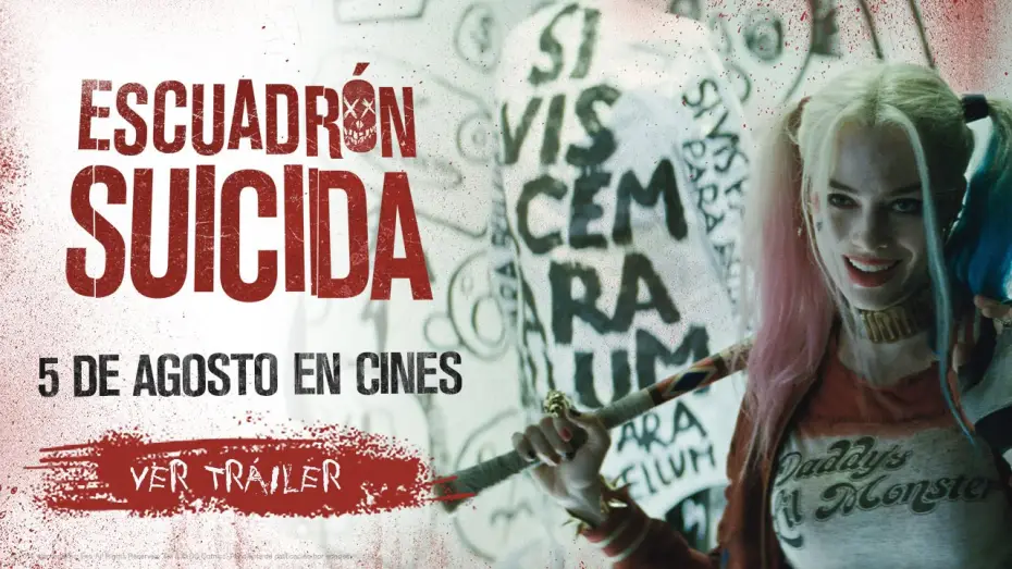 Wideo do filmu Legion samobójców — Escuadrón Suicida - Tráiler Oficial en español HD
