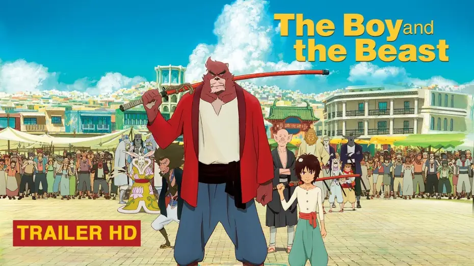Wideo do filmu Bakemono no Ko — The Boy And The Beast - Trailer Italiano Ufficiale | HD