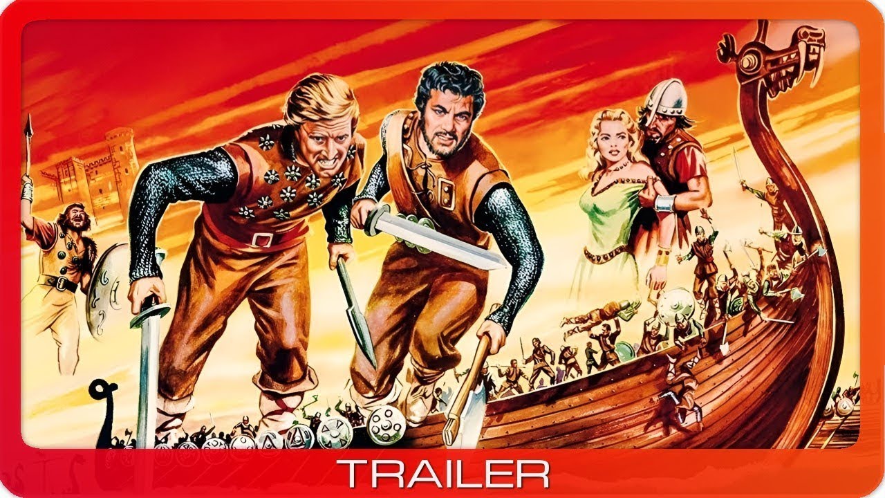 Wideo do filmu Wikingowie — The Vikings ≣ 1958 ≣ Trailer
