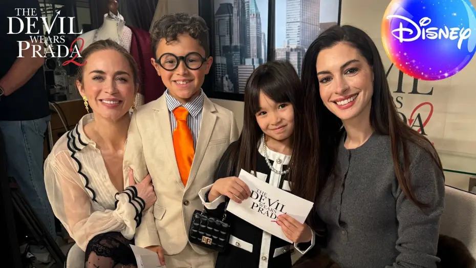 Wideo do filmu The Devil Wears Prada 2 — Mini Nigel and Miranda meet the cast of The Devil Wears Prada 2