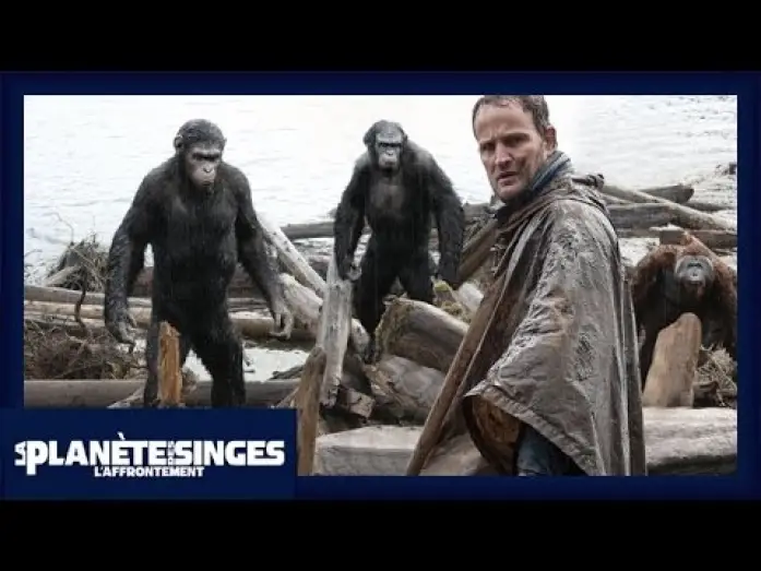Wideo do filmu Ewolucja Planety Małp — La Planète des Singes : L'Affrontement - Bande Annonce VOST