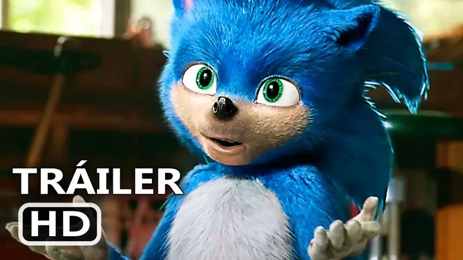 Wideo do filmu Sonic. Szybki jak błyskawica — SONIC LA PELÍCULA Tráiler Español DOBLADO (Jim Carrey, 2019)