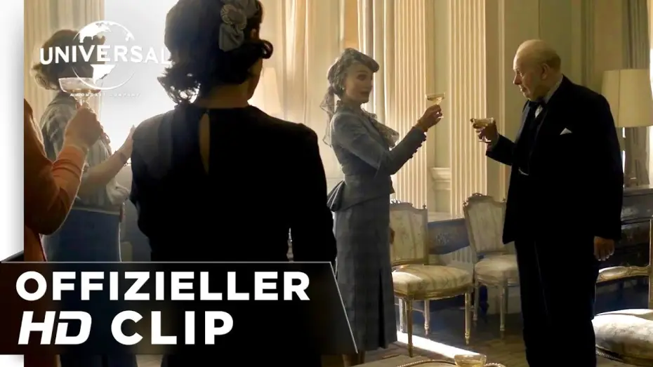 Wideo do filmu Czas mroku — Die dunkelste Stunde - Clip "Darauf, dass wir es möglichst nicht versauen mögen" deutsch/german HD