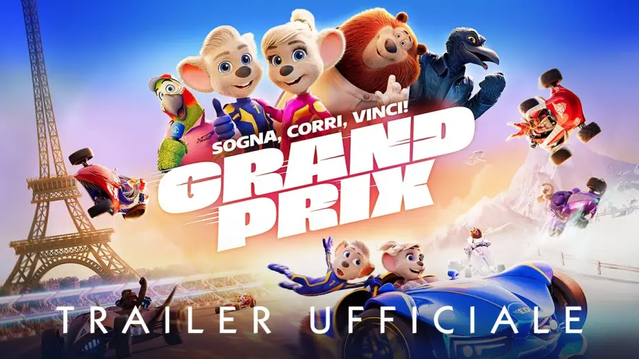 Wideo do filmu Zwierzaki na zakręcie — Grand Prix | Trailer ufficiale | dall'11 settembre #soloalcinema