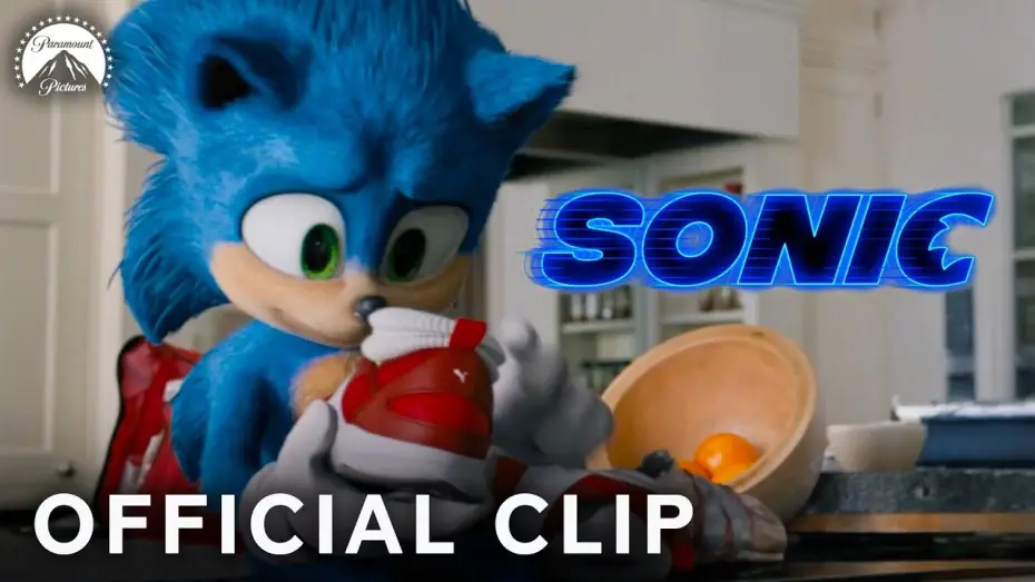 Wideo do filmu Sonic. Szybki jak błyskawica — Sonic Gets His First Pair of Red Shoes - Full Scene