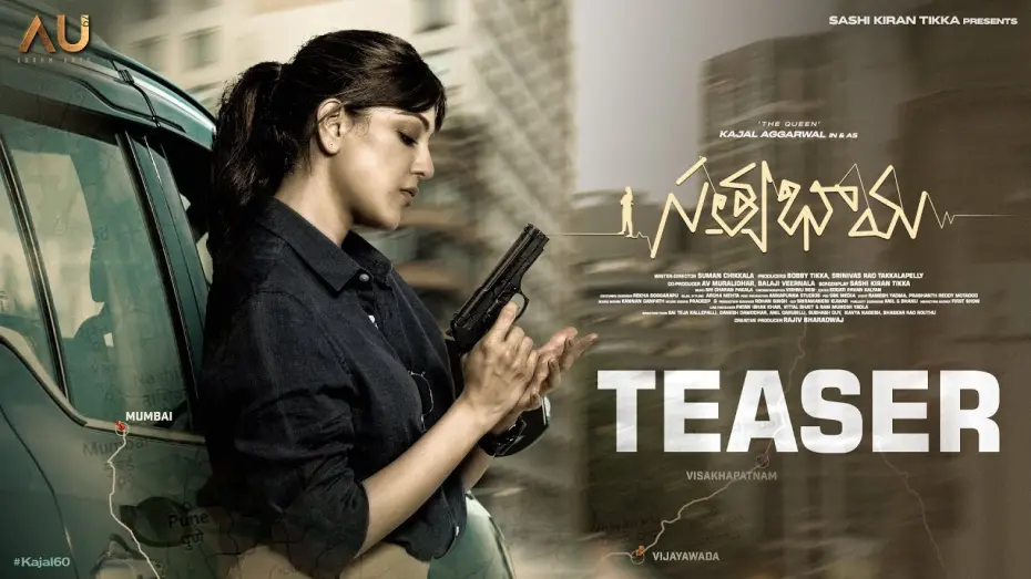Wideo do filmu సత్యభామ — Satyabhama Teaser | Kajal Aggarwal | Sashi Kiran Tikka | Suman Chikkala | Sri Charan Pakala