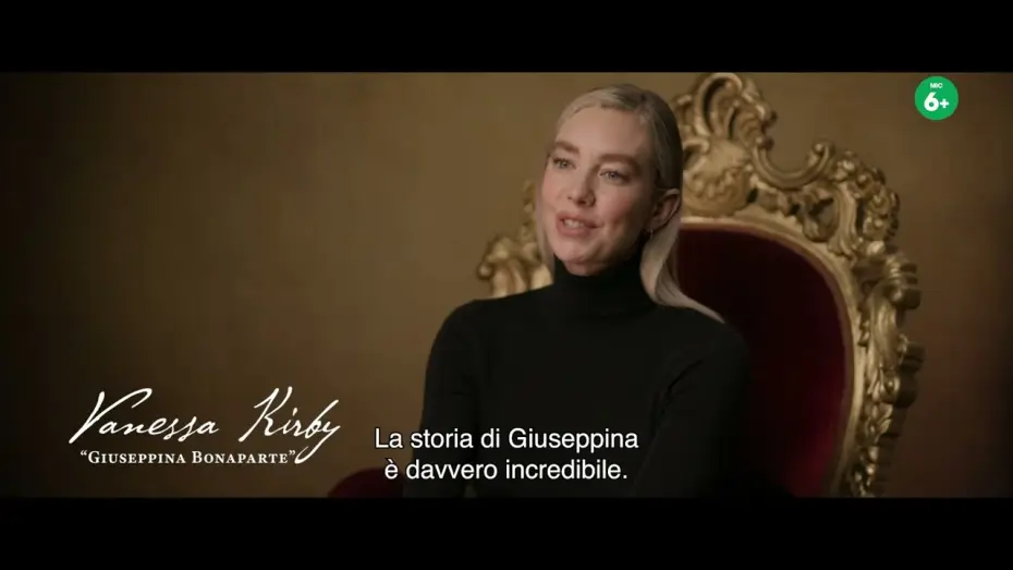 Wideo do filmu Napoleon — Featurette "Giuseppina"