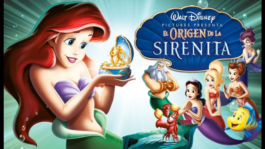 Wideo do filmu Mała Syrenka 3: Dzieciństwo Ariel — El origen de La Sirenita (Trailer español)