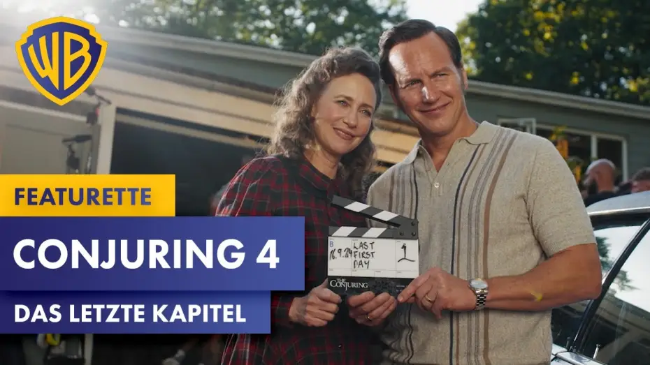 Wideo do filmu Obecność 4: Ostatnie namaszczenie — CONJURING 4: DAS LETZTE KAPITEL – Featurette „Das dunkelste Kapitel der Warrens“ Deutsch (2025)