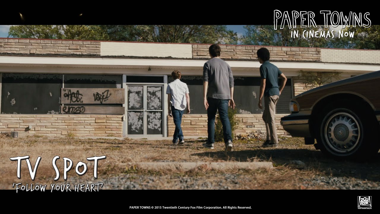 Wideo do filmu Papierowe miasta — Paper Towns ['Follow Your Heart' TV Spot in HD (1080p)]