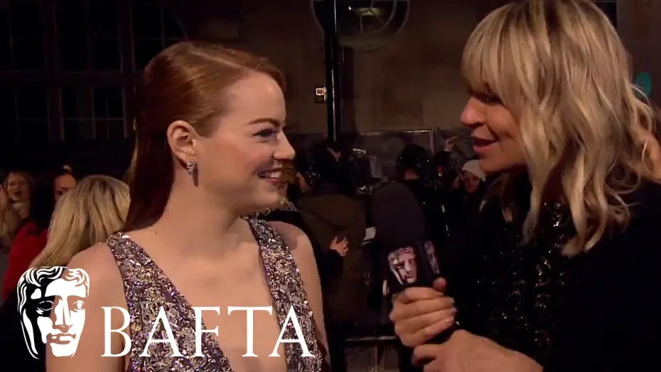 Wideo do filmu La La Land — Emma Stone Red Carpet Interview | BAFTA TV Film Awards 2017