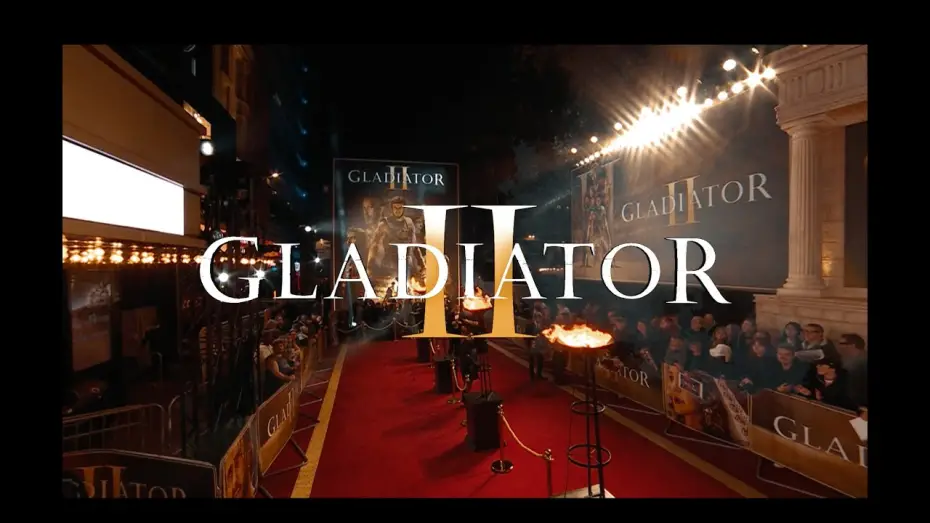 Wideo do filmu Gladiator 2 — London Premiere