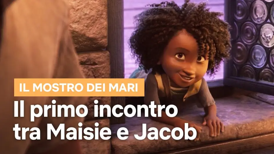 Wideo do filmu Morska bestia — Il primo incontro tra Maisie e Jacob