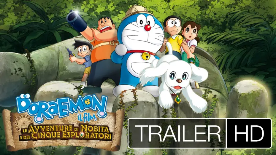 Wideo do filmu 映画ドラえもん 新・のび太の大魔境 ～ペコと5人の探検隊～ — DORAEMON - Il nuovo film AL CINEMA
