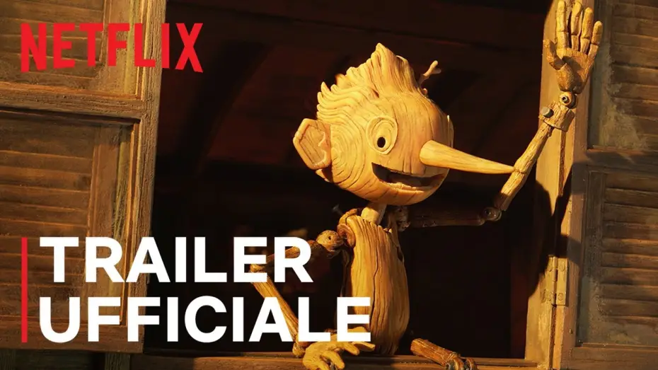 Wideo do filmu Guillermo del Toro: Pinokio — PINOCCHIO DI GUILLERMO DEL TORO | Trailer ufficiale | Netflix