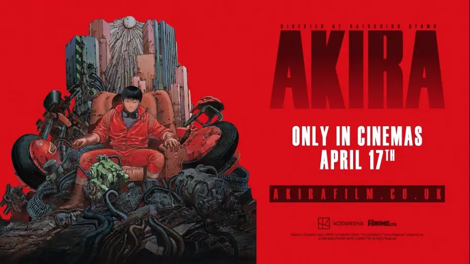 Wideo do filmu Akira — AKIRA returns in 4K to UK cinemas 17th April