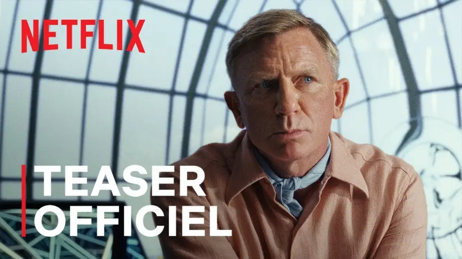 Wideo do filmu Glass Onion: Film z serii „Na noże” — Glass Onion : Une histoire à couteaux tirés | Teaser officiel VOSTFR | Netflix France