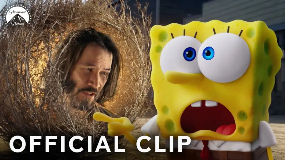 Wideo do filmu SpongeBob Film: Na ratunek — Keanu Reeves' First Appearance