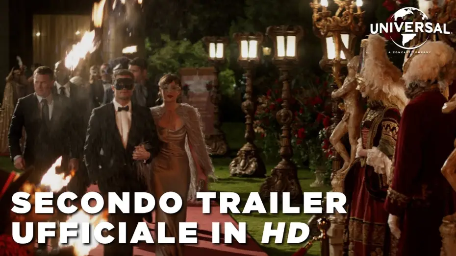 Wideo do filmu Ciemniejsza strona Greya — CINQUANTA SFUMATURE DI NERO - Secondo trailer italiano