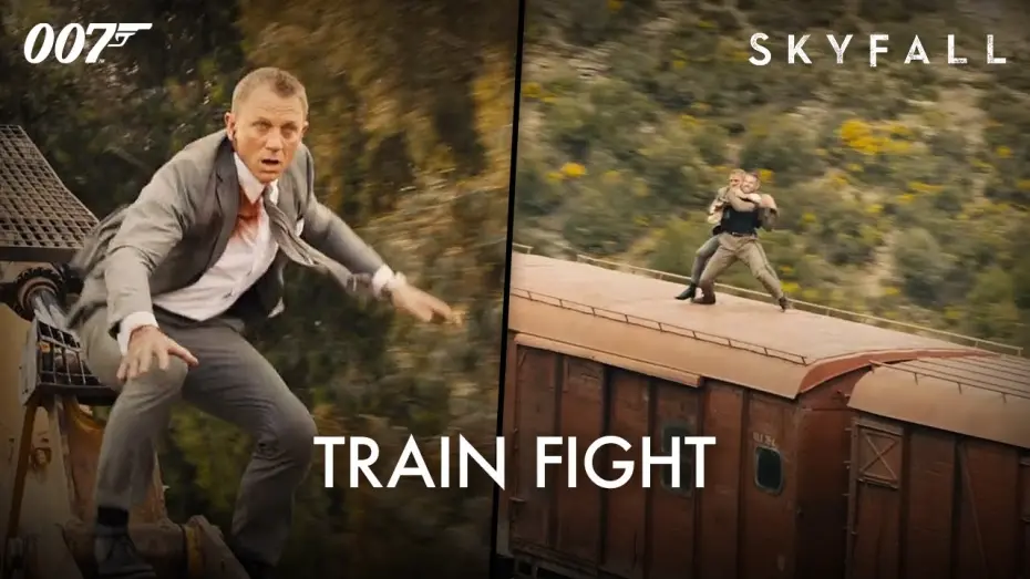 Wideo do filmu Skyfall — Train Fight