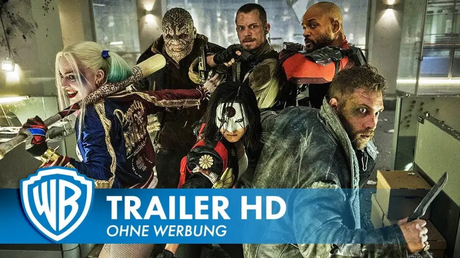 Wideo do filmu Legion samobójców — SUICIDE SQUAD - Blitztrailer Deutsch HD German (2016)