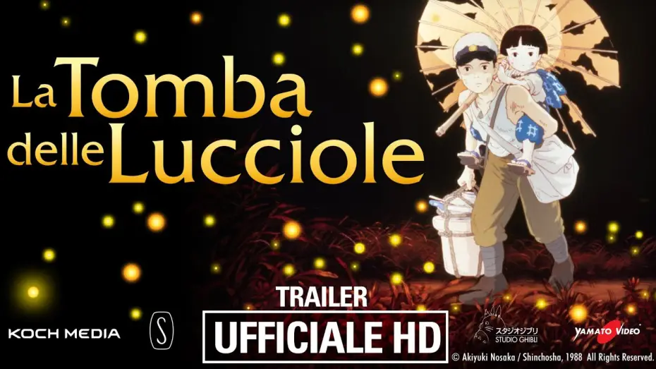 Wideo do filmu Grobowiec świetlików — La Tomba delle Lucciole - Trailer ITA - Ufficiale - HD