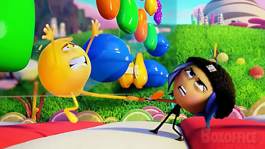 Wideo do filmu Emotki: Film — Atascado en Candy Crush | Emoji: La película | Clip en Español