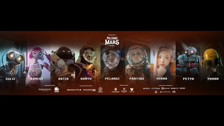 Wideo do filmu Pelangi di Mars — Character Reveal Pelangi Di Mars