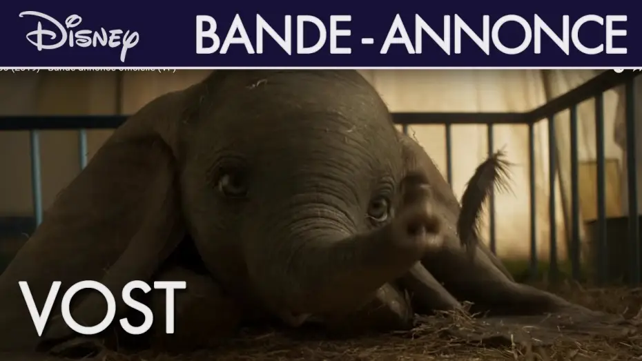 Wideo do filmu Dumbo — Dumbo - Bande Annonce 2 VOST