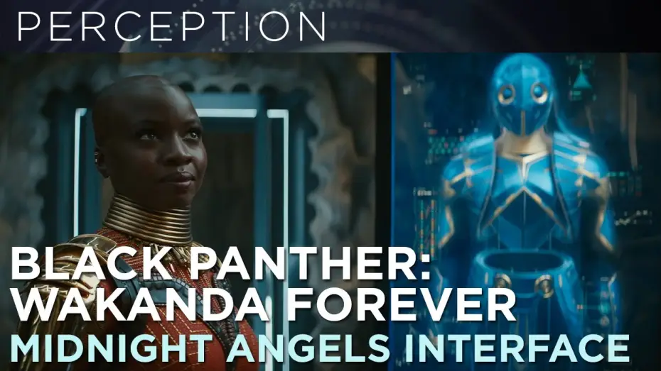Wideo do filmu Czarna Pantera: Wakanda w moim sercu — Midnight Angels Screen Interface