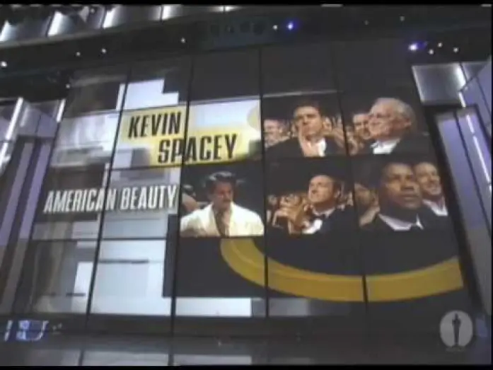 Wideo do filmu American Beauty — Kevin Spacey Wins Best Actor: 2000 Oscars