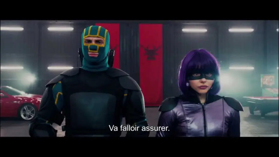 Wideo do filmu Kick-Ass 2 — KICK-ASS 2 - Bande annonce officielle VOST - Le 21 Août au cinéma