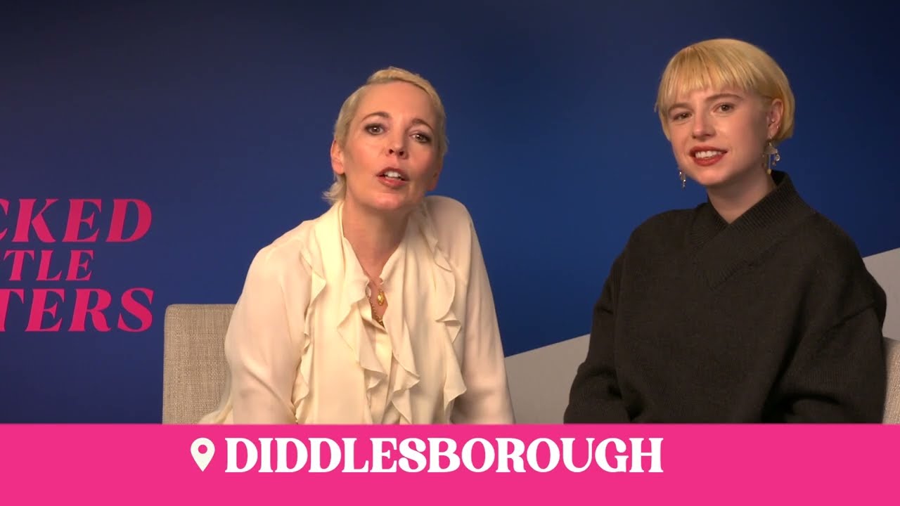 Wideo do filmu Wredne liściki — Olivia Colman and Jessie Buckley Guess the Real Town