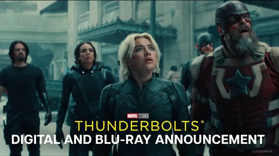 Wideo do filmu Thunderbolts* — Buy It on Digital July 1 and Own It On Blu-Ray July 29