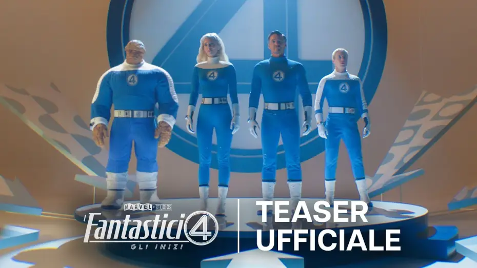 Wideo do filmu Fantastyczna 4. Pierwsze kroki — Teaser Trailer
