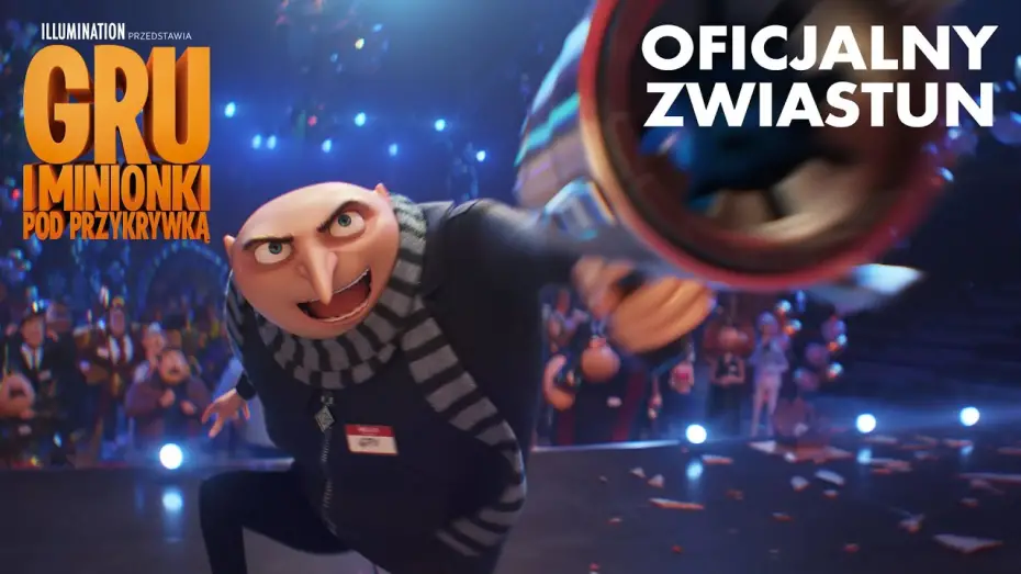 Wideo do filmu Gru i Minionki: Pod przykrywką — Oficjalny zwiastun HD