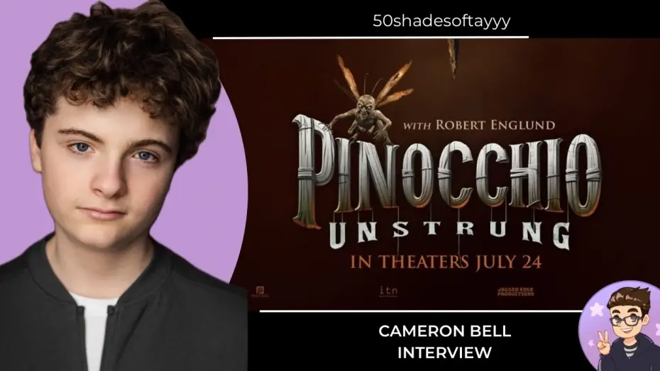 Wideo do filmu Pinocchio: Unstrung — Pinocchio Unstrung Cameron Bell Interview