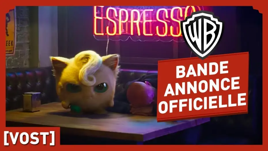 Wideo do filmu Pokémon: Detektyw Pikachu — Détective Pikachu - Bande Annonce VOST