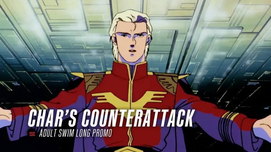 Wideo do filmu Mobile Suit Gundam: Odwet Chara — Adult Swim Long Promo