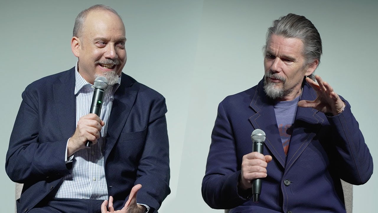 Wideo do filmu Przesilenie zimowe — Ethan Hawke and Paul Giamatti Discuss THE HOLDOVERS