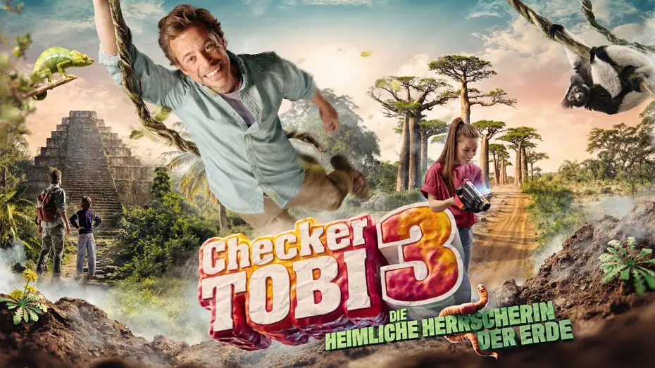 Wideo do filmu Checker Tobi 3 - Die heimliche Herrscherin der Erde — CHECKER TOBI 3 – DIE HEIMLICHE HERRSCHERIN DER ERDE l Offizieller Trailer